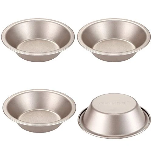 Original Design Mini Pie Pan Set 4 Count Premium Material