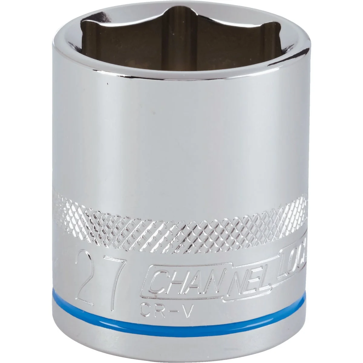 Exclusive Channellock 1 2 In. Drive 27 mm 6-Point Shallow Metric Socket Effective