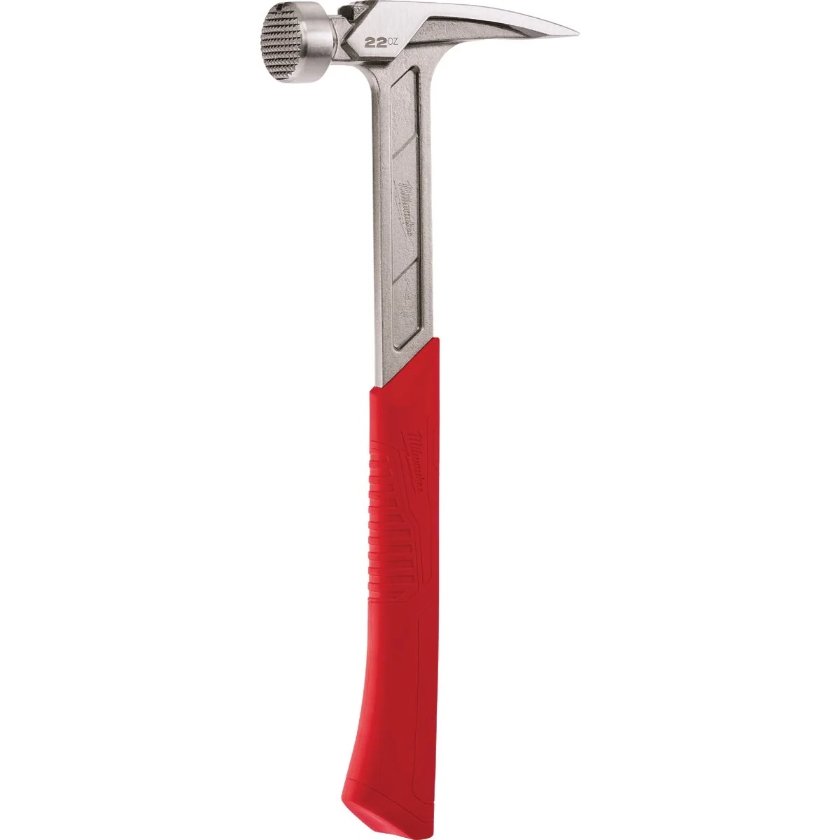 Green Milwaukee 22 Oz. Milled-Face Framing Hammer with Steel I-Beam Handle Minimalist