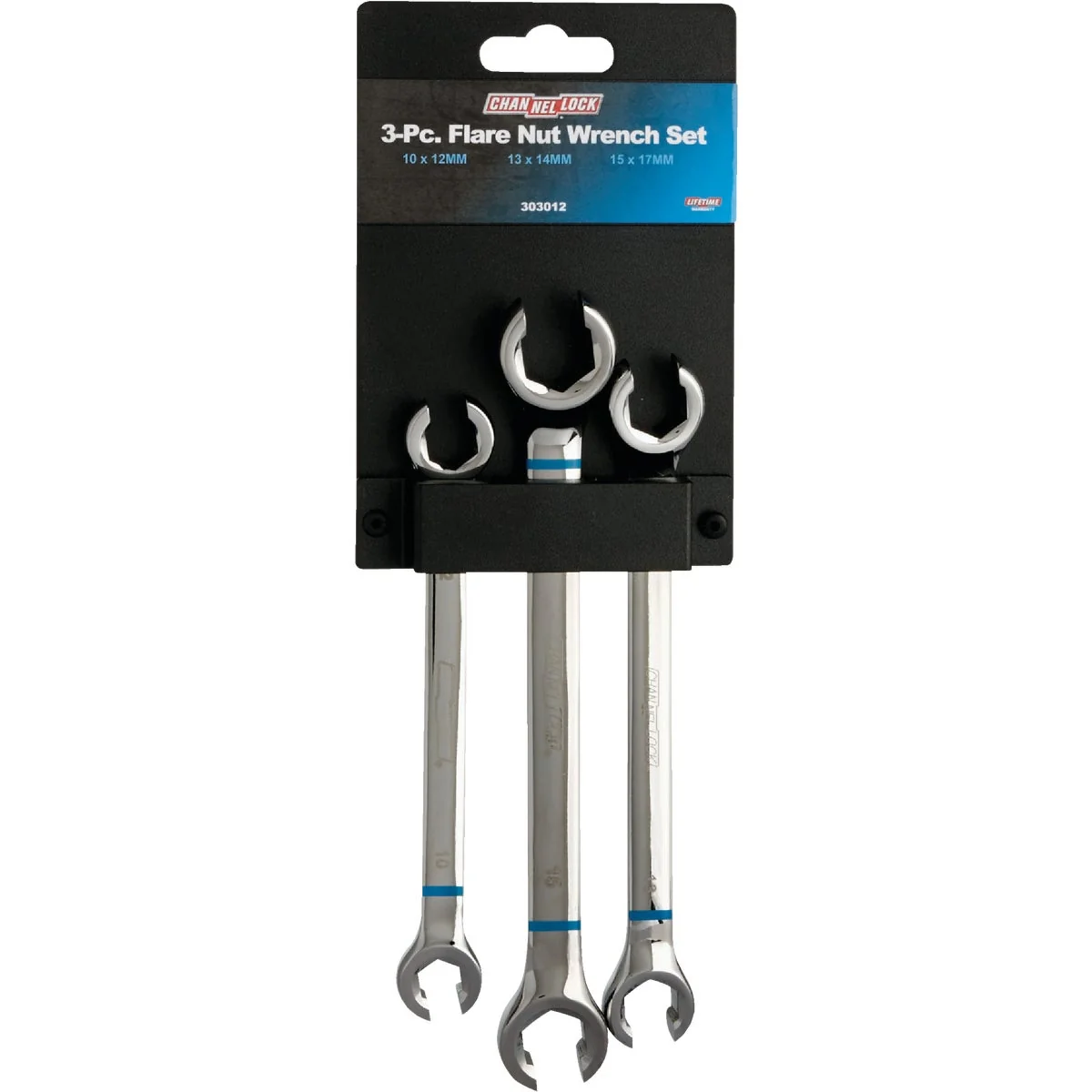 Easy-to-Use Channellock Metric 6-Point Flare Nut Wrench Set 3-Piece Long-Lasting