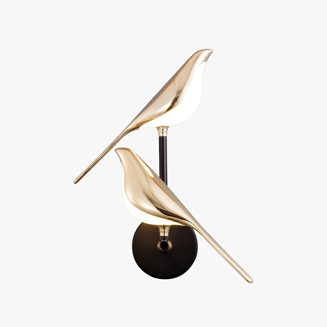 Reusable Kunstvogel wandlamp Solid