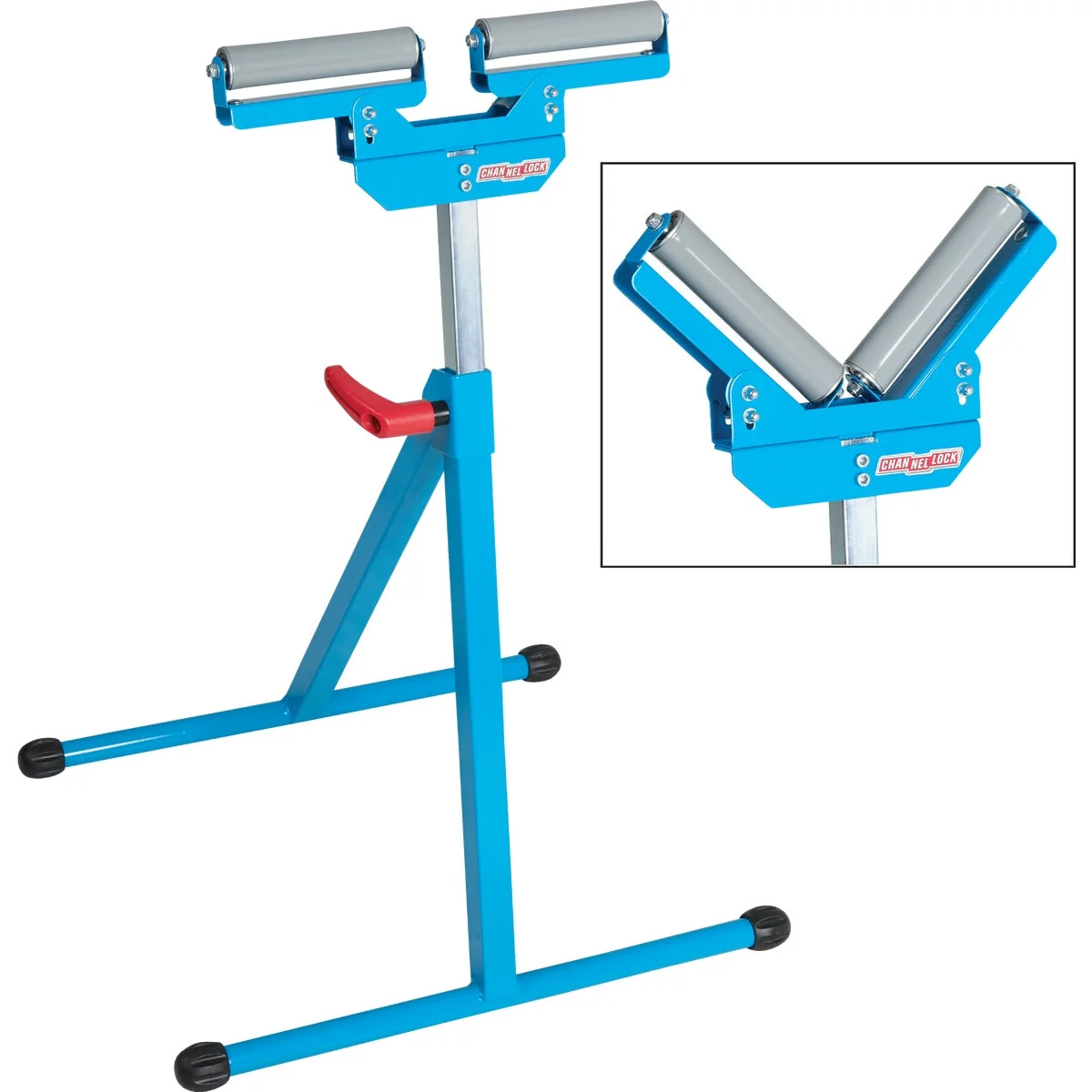 Optimized Channellock V-Style Roller Stand Easy-to-Use