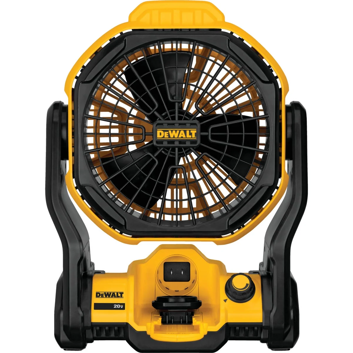 Dependable DeWalt 20V MAX Cordless Jobsite Fan Bare Tool Secure