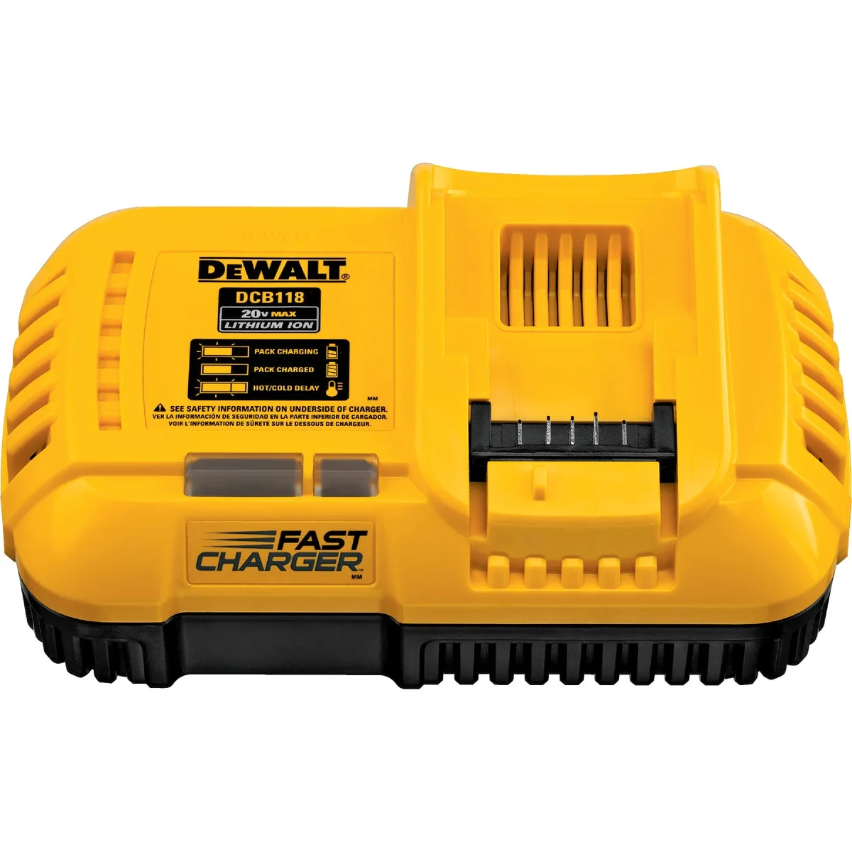 High-Quality DeWalt 20 Volt MAX and 20 Volt 60 Volt Flexvolt Lithium-Ion Fan-Cooled Fast Battery Charger Smart