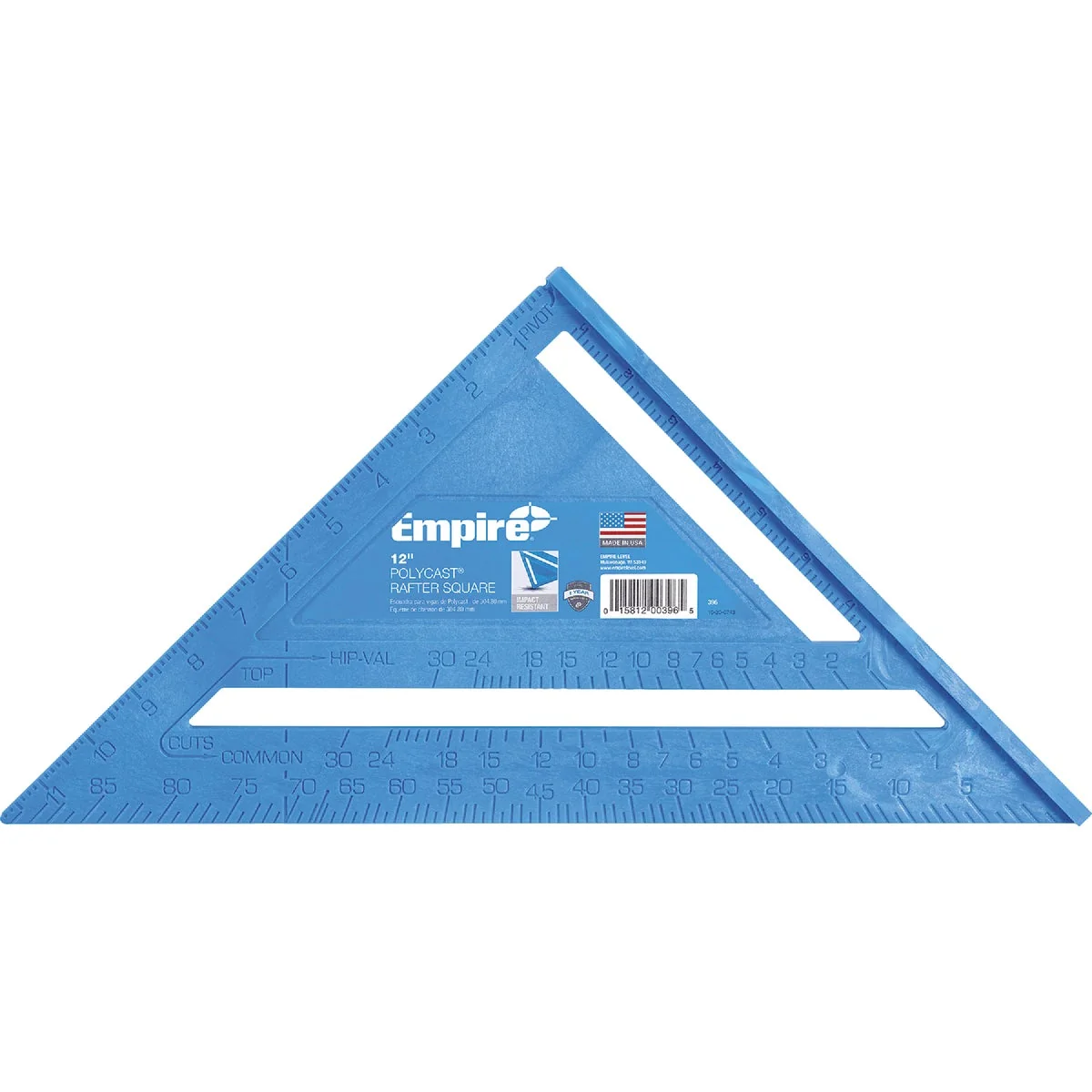 Elegant Empire 12 In. Plastic Polysquare Rafter Square Sustainable