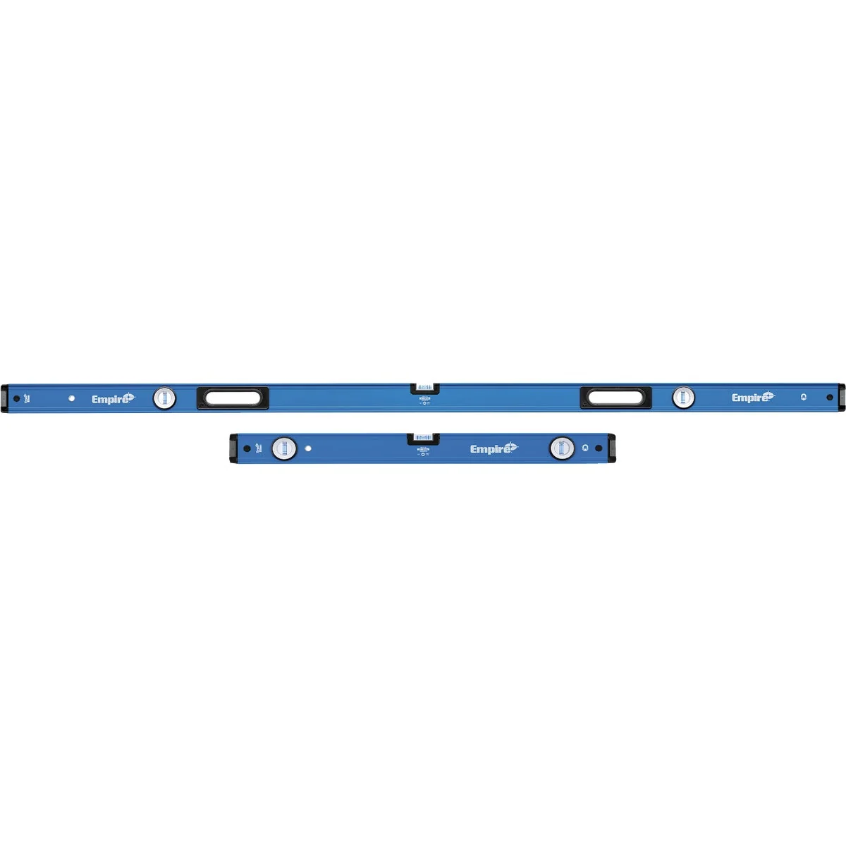 Elegant Empire True Blue 78 In. and 32 In. Aluminum Magnetic Jamber Box Level Set Pure