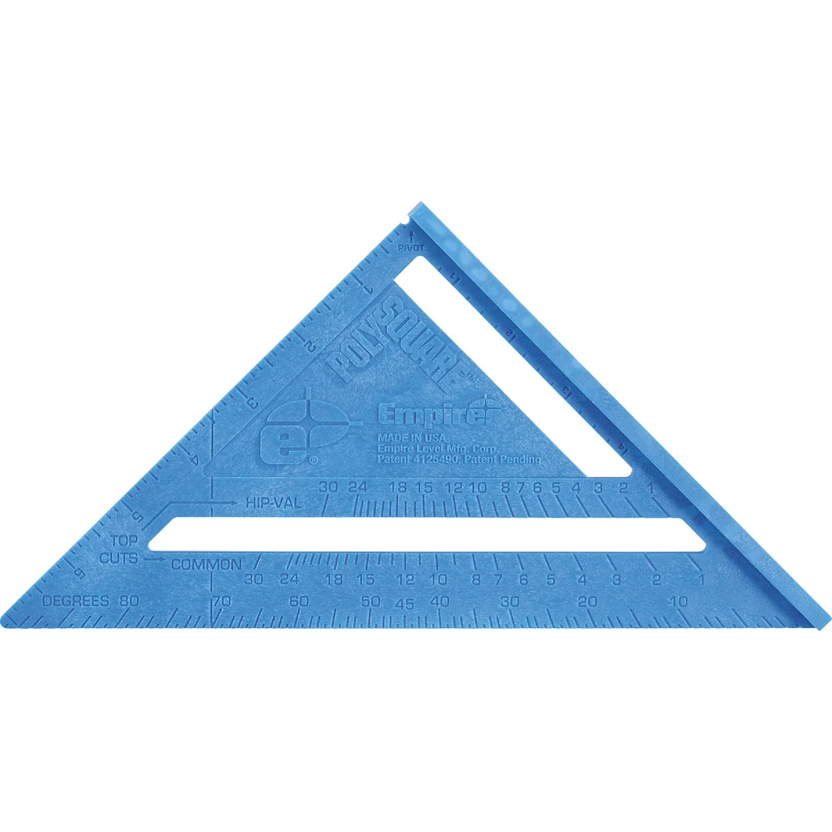 Authentic Empire 7 In. Plastic Polysquare Rafter Square Responsible