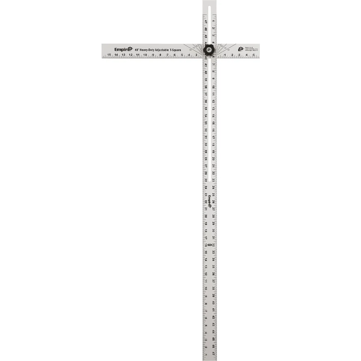 Outstanding Empire 48 In. Aluminum English Heavy-Duty Adjustable Drywall Square Top-Quality