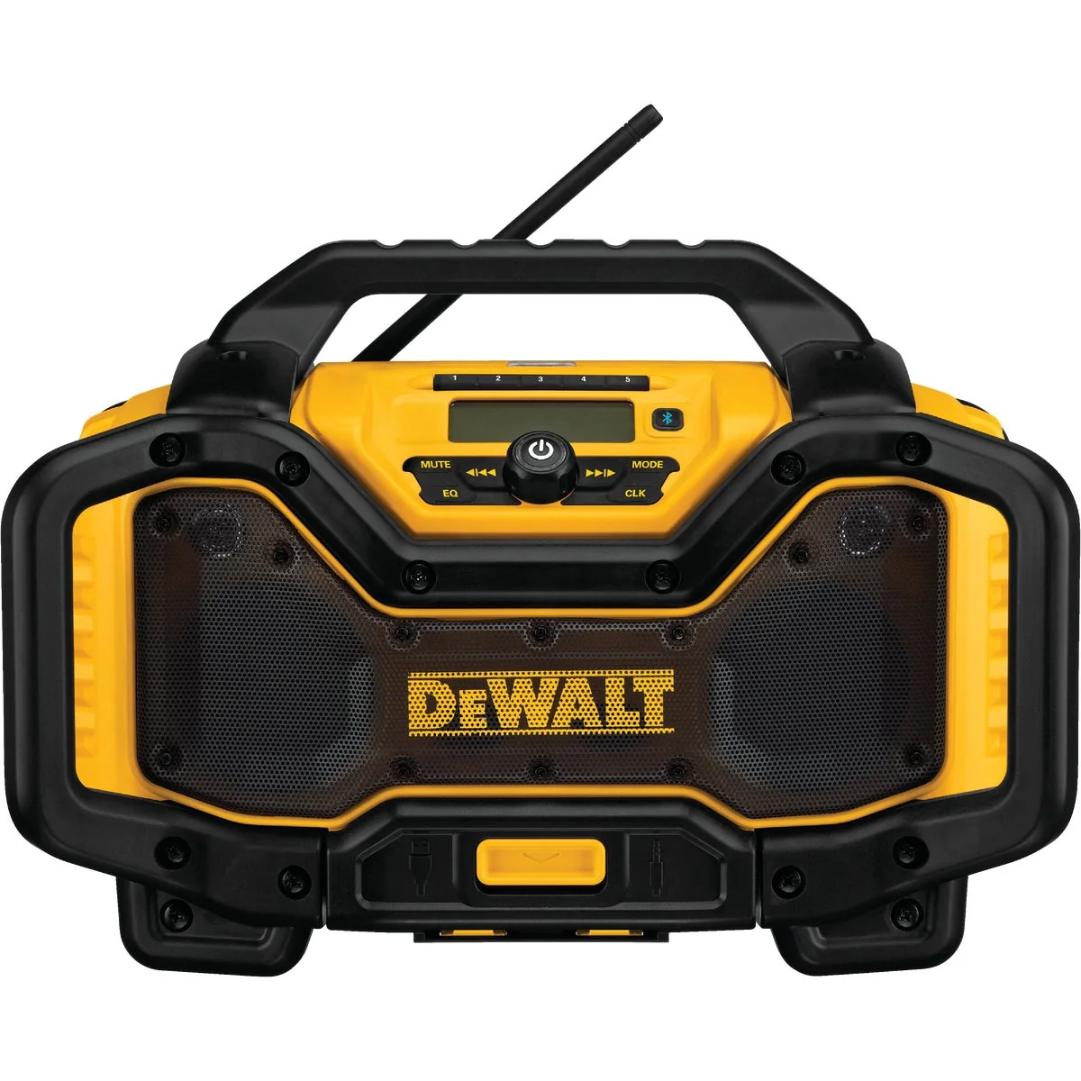 High-End DeWalt 20 Volt Lithium-Ion Bluetooth Cordless Jobsite Radio Charger Bare Tool Effective