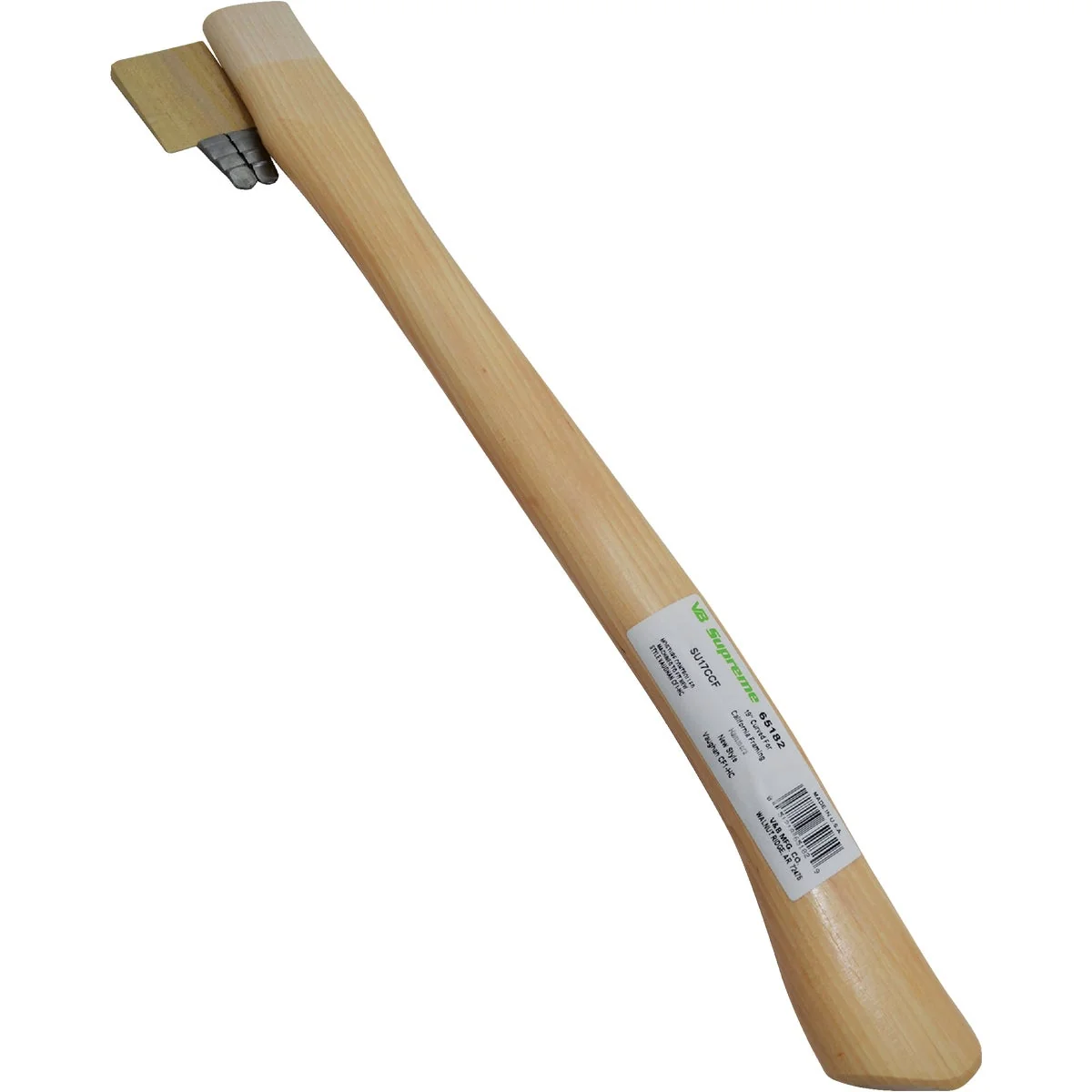 Proven Vaughan 19 In. Curved Hickory Framing Hammer Handle Clean