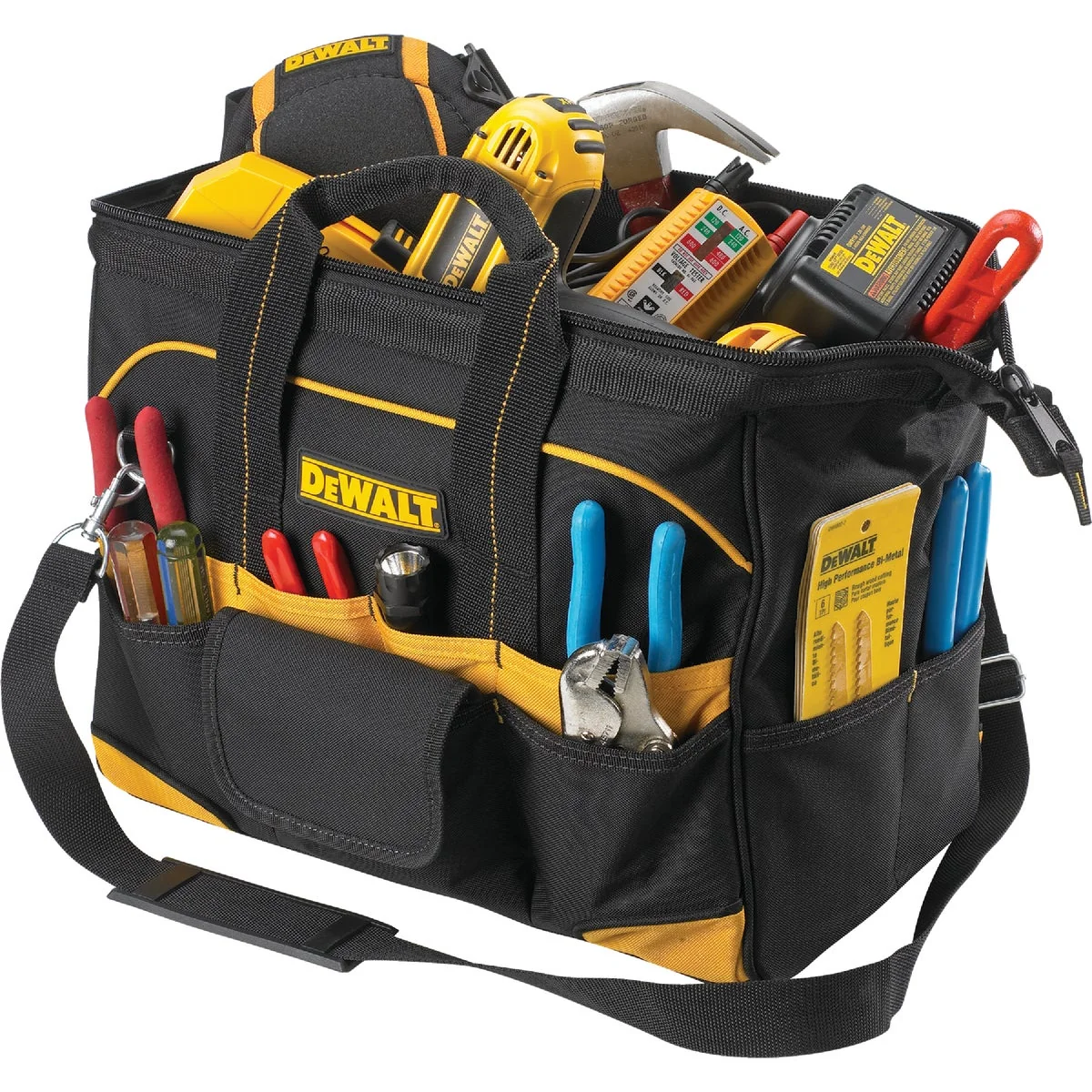 Fine DeWalt 33-Pocket 16 In. Tradesman Tool Bag Green
