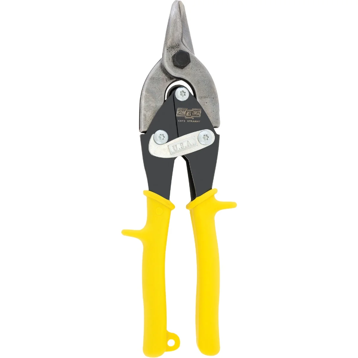 Enhanced Channellock 10 In. Bulldog Aviation Straight Snips Pure