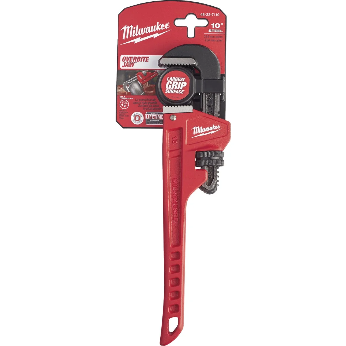 Sustainable Milwaukee 10 In. Steel Pipe Wrench Practical