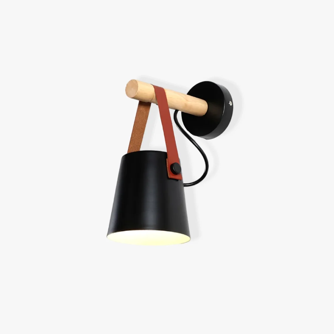 Elite Noordse houten wandlamp Exclusive