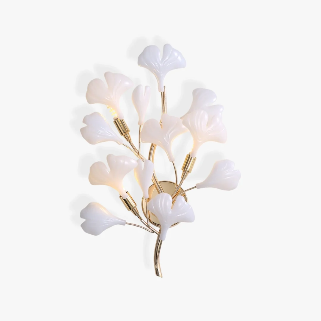 Quality Ginkgo blad wandlamp Recyclable