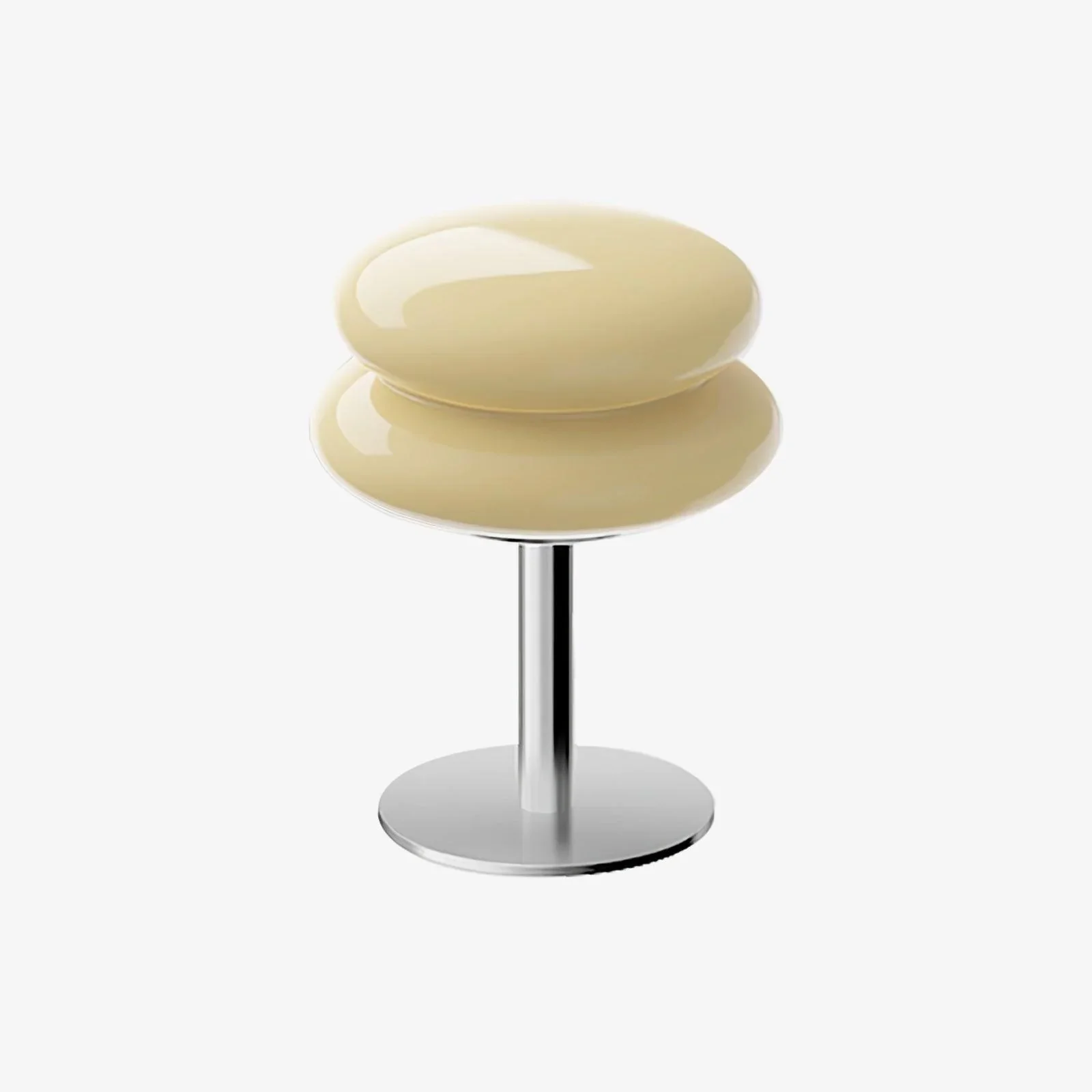 Fine Macaron glazen tafellamp Smooth