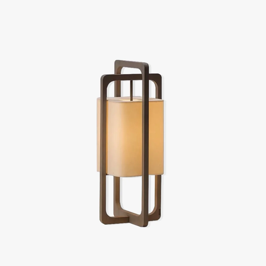 Practical Massief houten vloerlamp First-Class