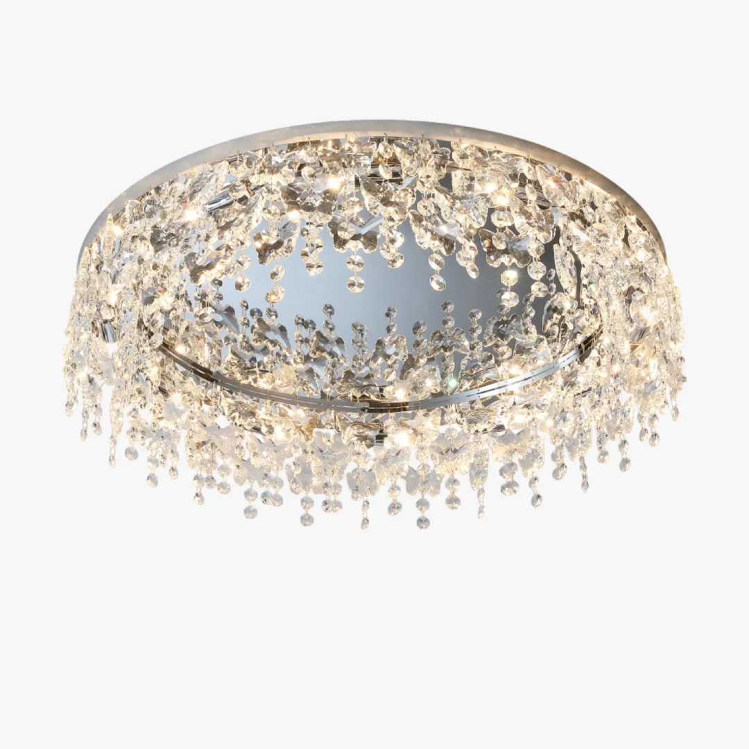 Trendy Regendruppel kristallen plafondlamp Durable
