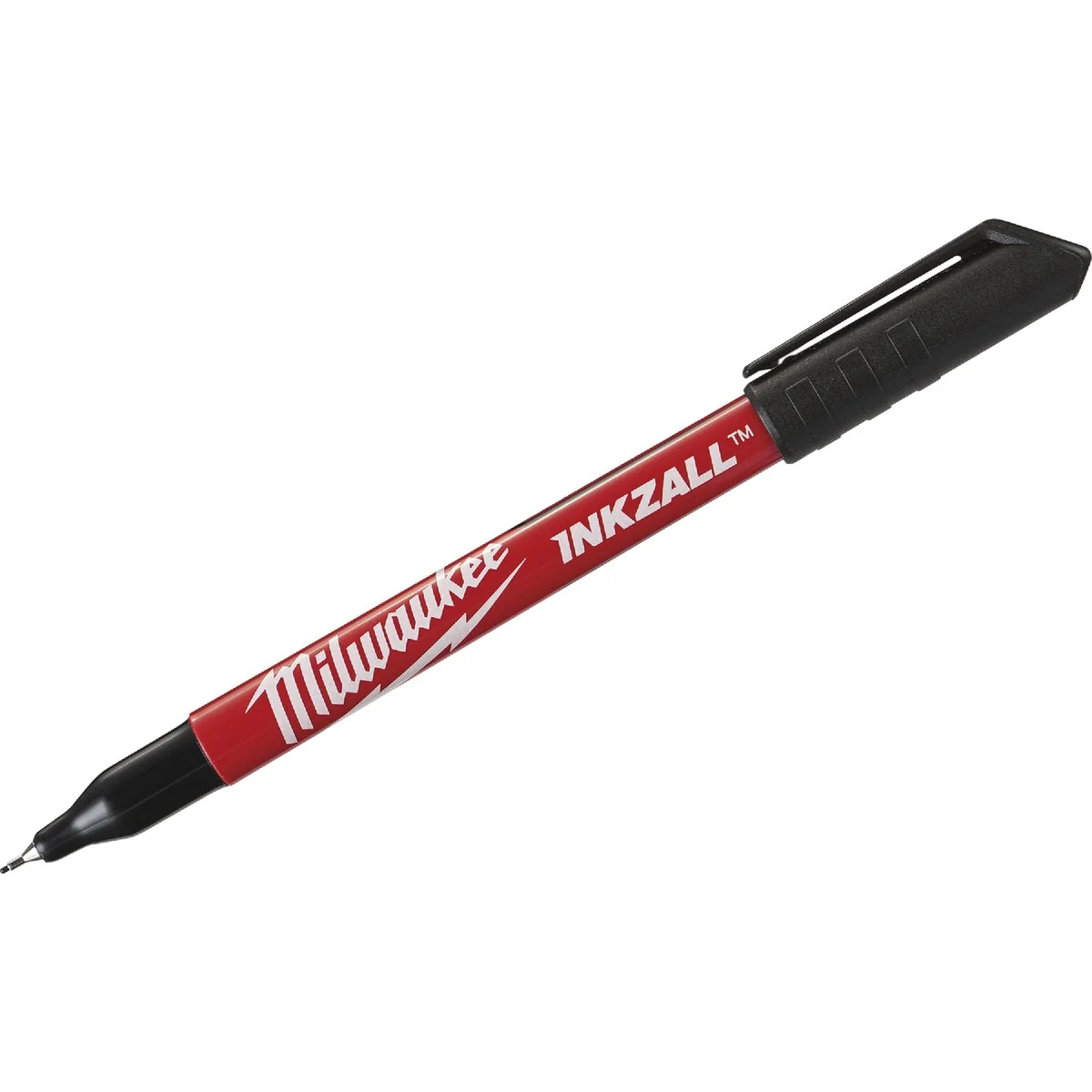 Original Milwaukee INKZALL Ultra Fine Point Black Job Site Pen 12-Pack Artisan