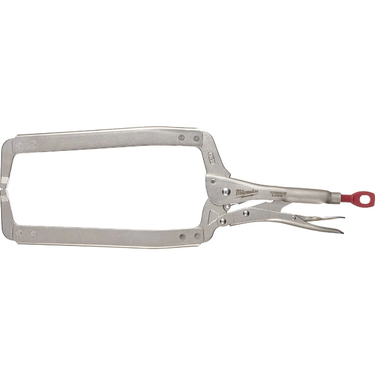 Smooth Milwaukee Torque Lock 18 In. Locking C-Clamp Lightweight