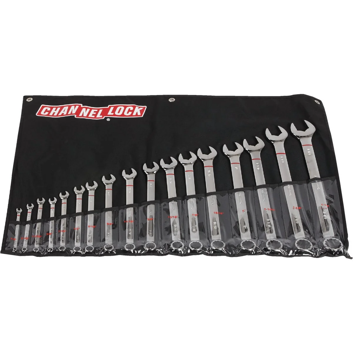 Sophisticated Channellock Standard 12-Point Combination Wrench Set 17-Piece Carefully Designed