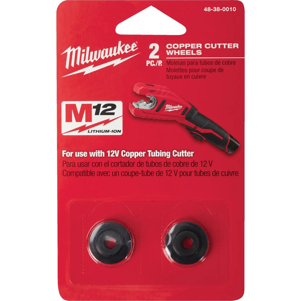 Organic Milwaukee M12 Copper Tubing Cutter Wheel 2-Pack World-Class