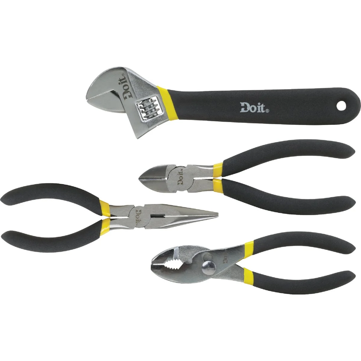 Quality Do it Pliers And Wrench Set 4 Piece Fast
