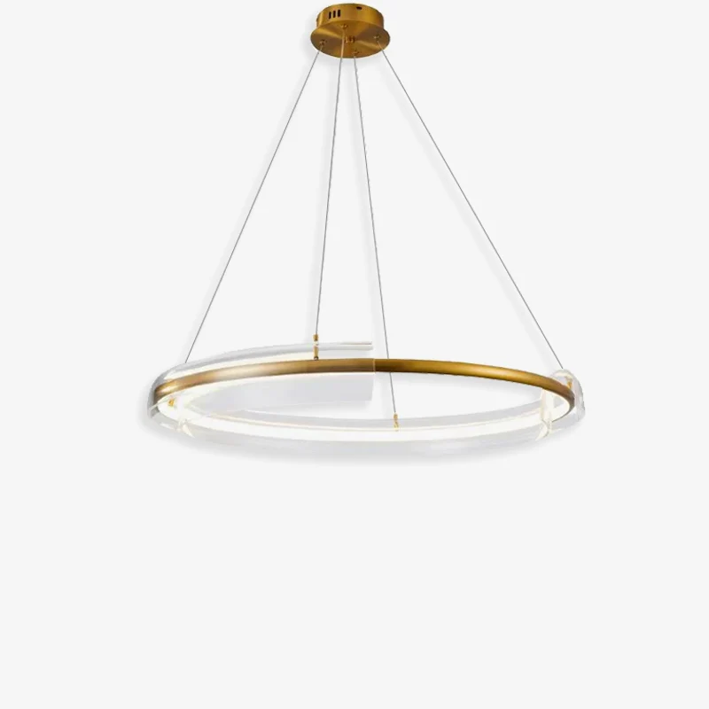 High-Grade Gouden ring hanglamp Easy-to-Use