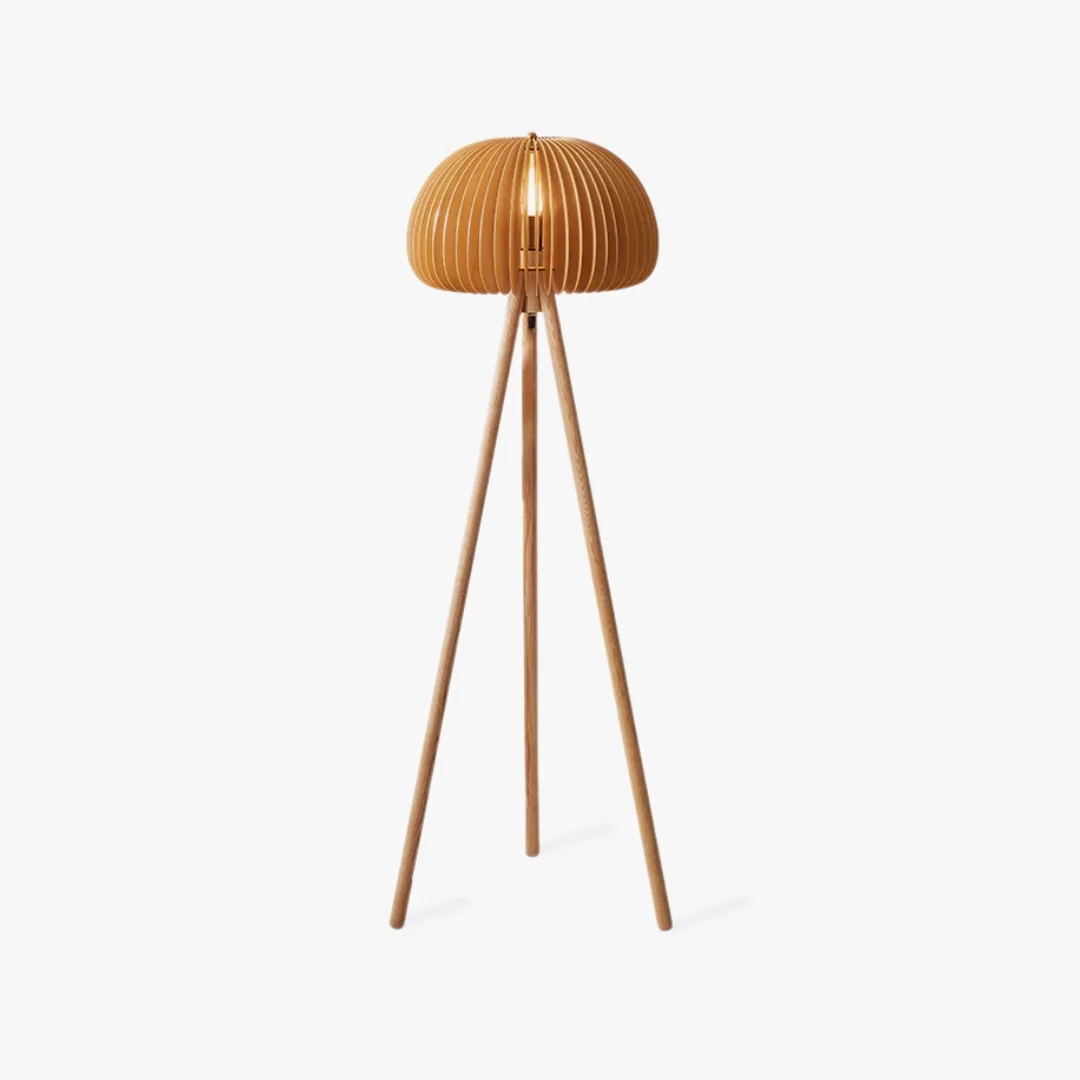 Durable Houten Pompoen Vloerlamp Specialty