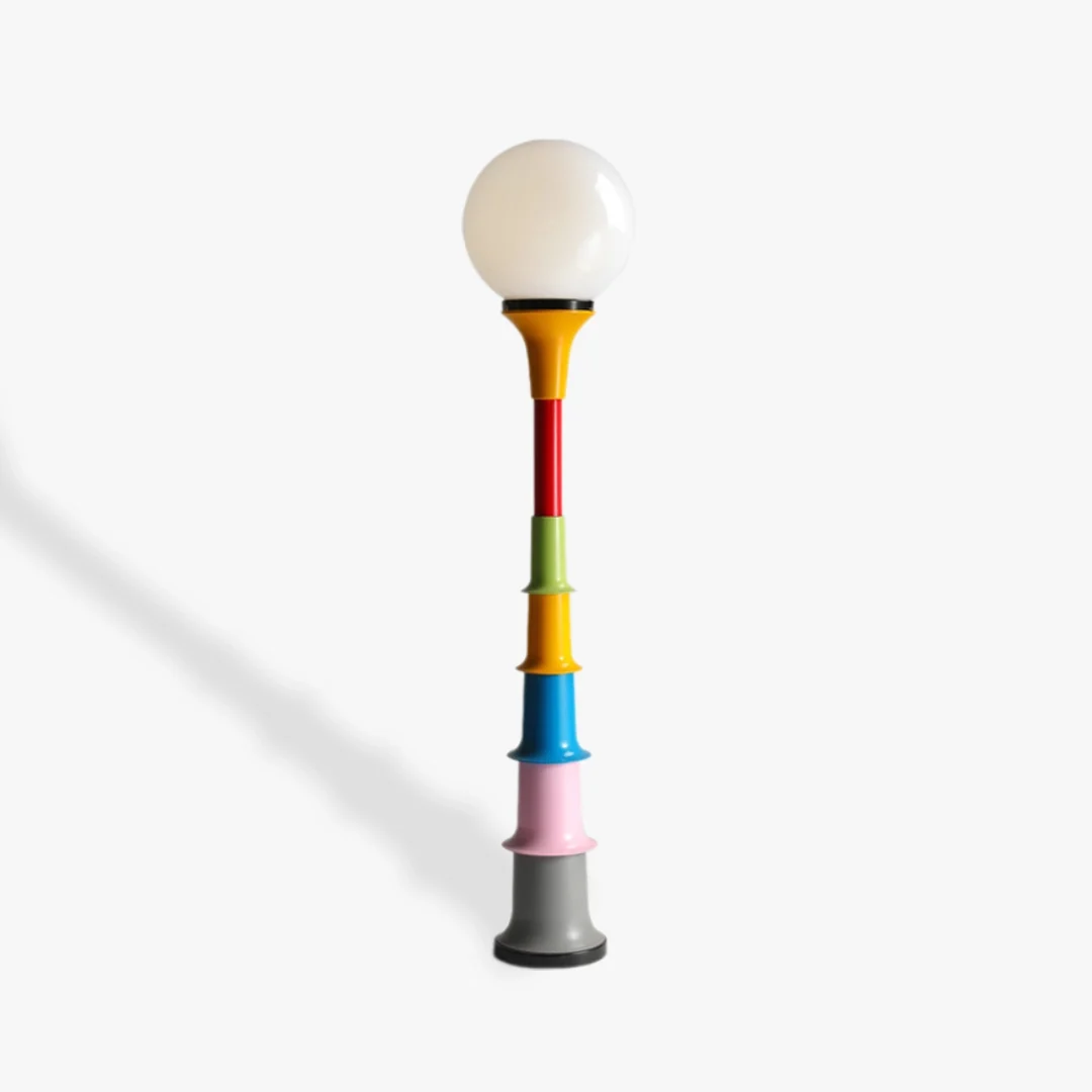 Dependable Kleurrijke Romeinse zuil vloerlamp Innovative