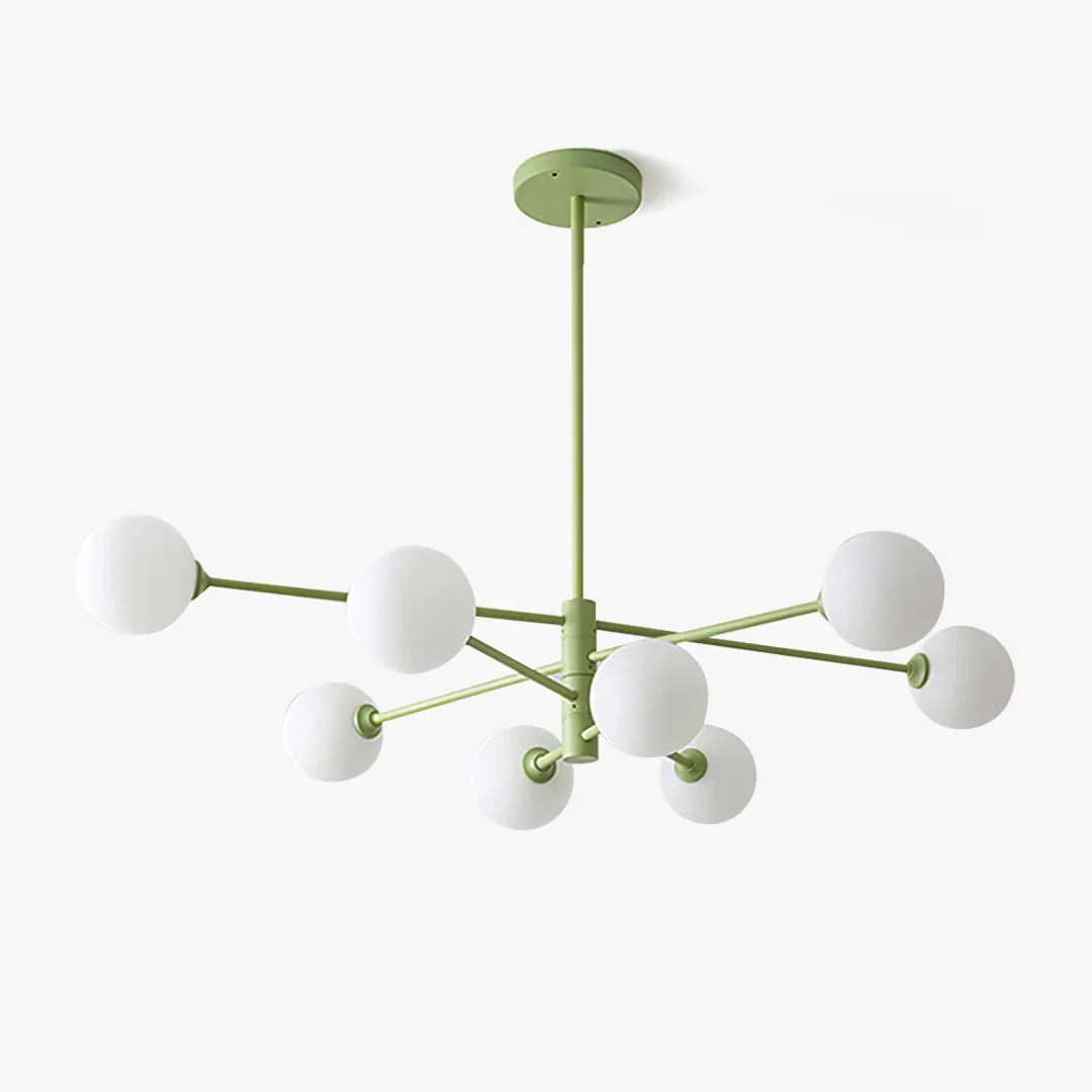 Solid Gespreide groene kroonluchter Quality