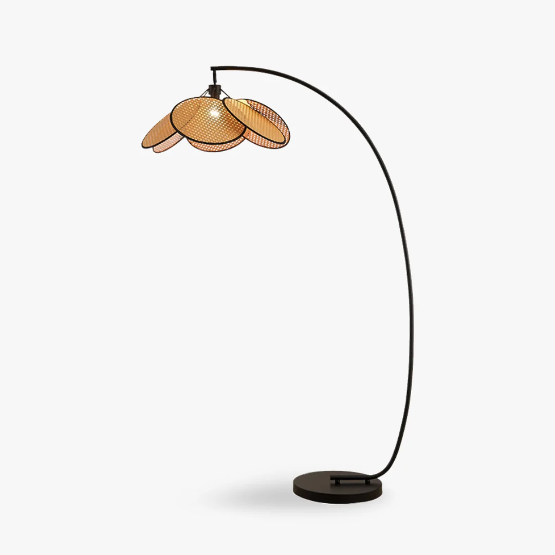 Top-Quality Gevlochten bloemblaadjes vloerlamp Elite