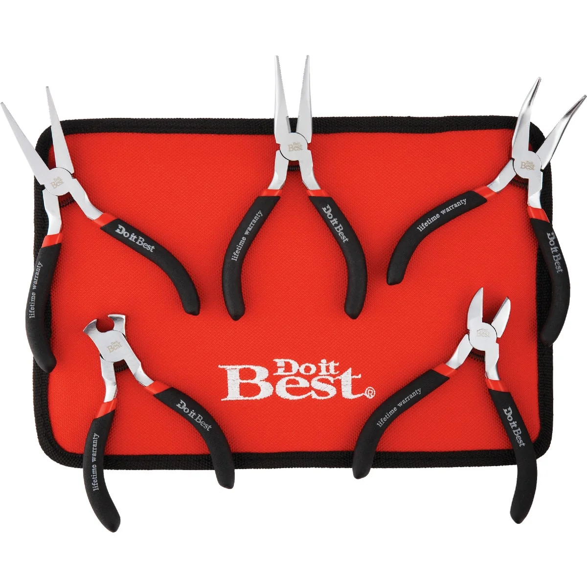 Elite Do it Hobby Pliers Set 5 Piece Long-Lasting