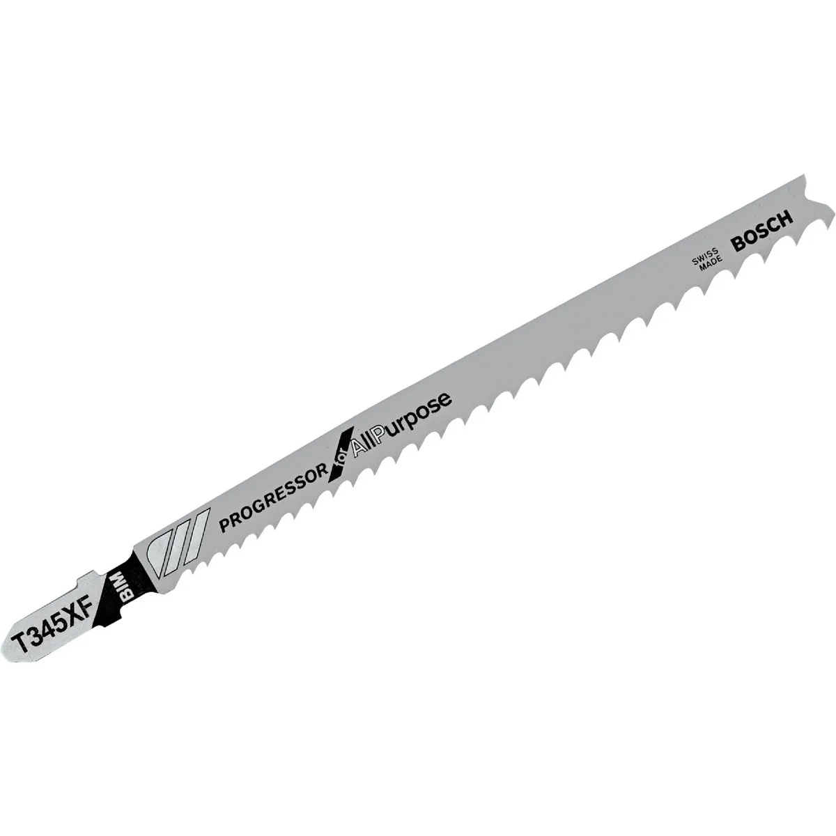 Crafted Bosch T-Shank 5-1 4 In. x 5-10 TPI Bi-Metal Jig Saw Blade Progressor for All-Purpose 5-Pack Enhanced