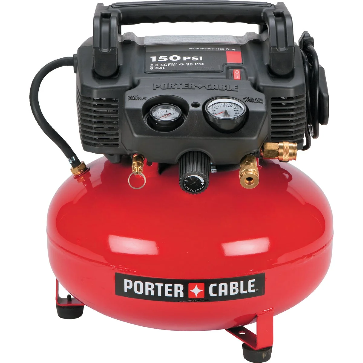 Official Porter Cable 6 Gal. Portable 150 psi Air Compressor Specialty