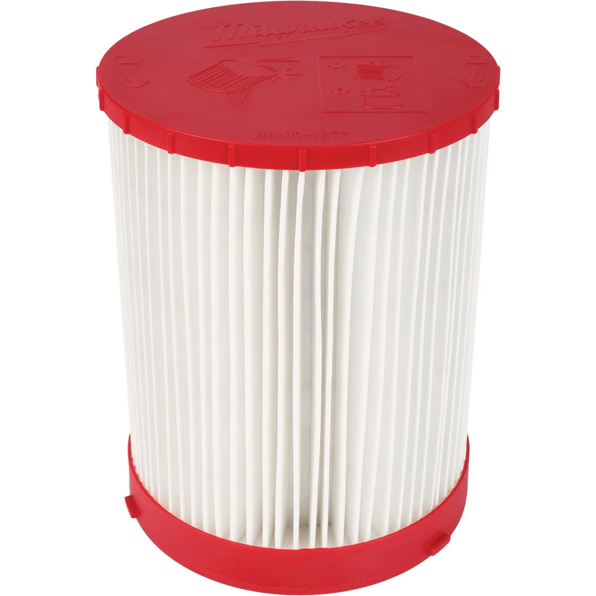 Official Milwaukee Cartridge HEPA Wet Dry Vacuum Filter Functional