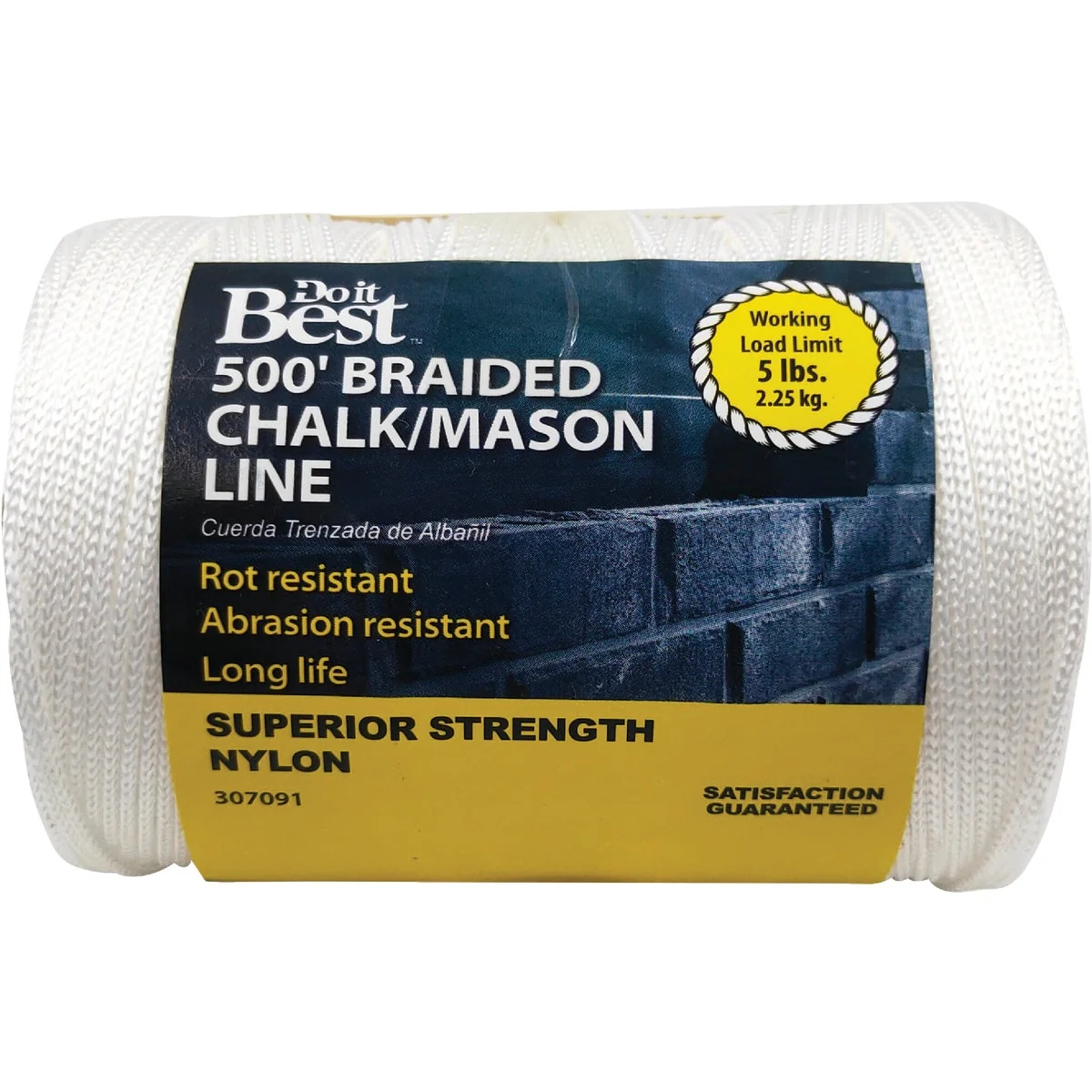 Long-Lasting Do it 500 Ft. Braided Nylon Chalk Mason Line Fine Crafted