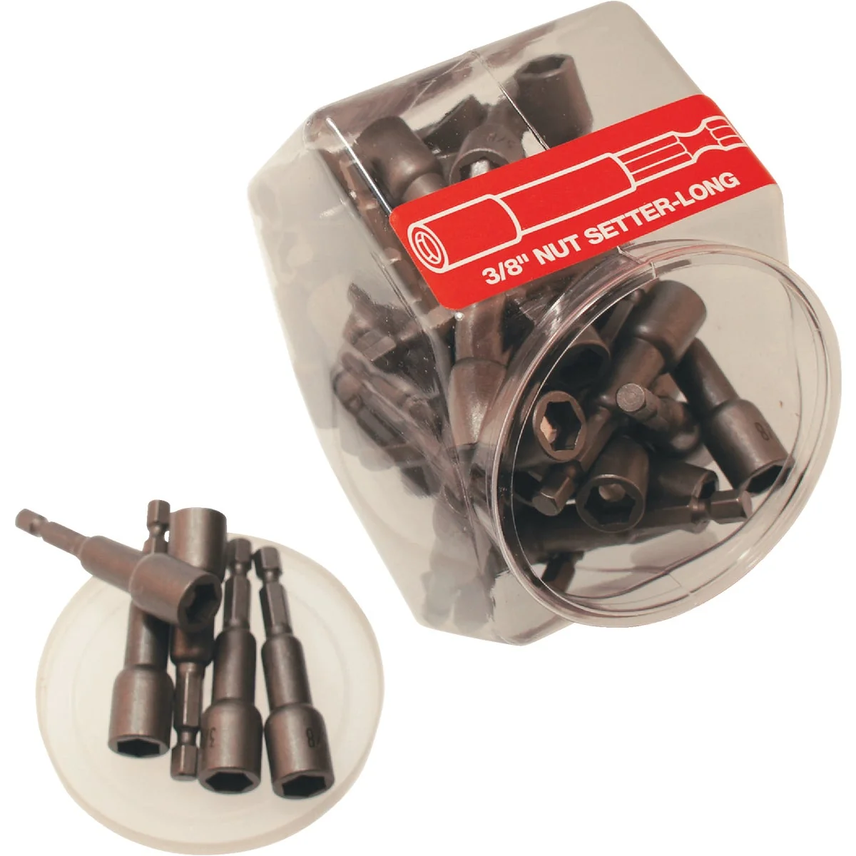 Carefully Designed Way Tools 3 8 In. x 2-9 16 In. Magnetic Nutsetter Bit Lightweight