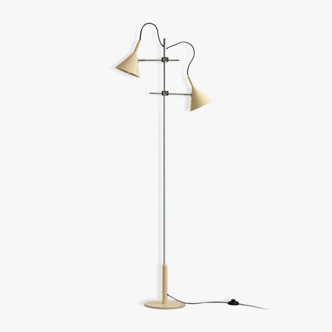 Specialty Dubbele visvloerlamp Solid