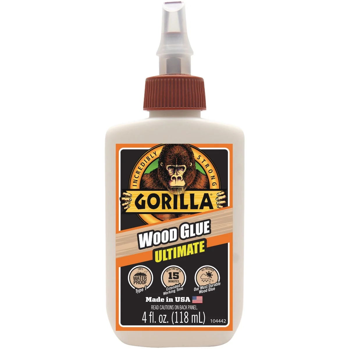 Fashionable Gorilla 4 Oz. Wood Glue Advanced