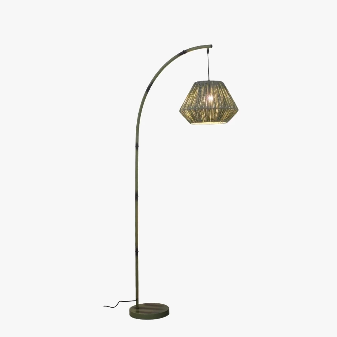 Versatile Bamboe Visserijvloerlamp Efficient
