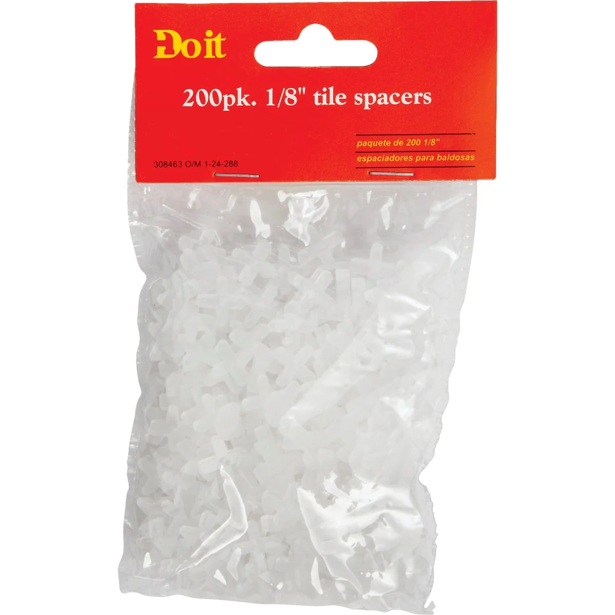 Environmentally Friendly Do it 1 8 In. White Hard Tile Spacers 200-Pack Clean
