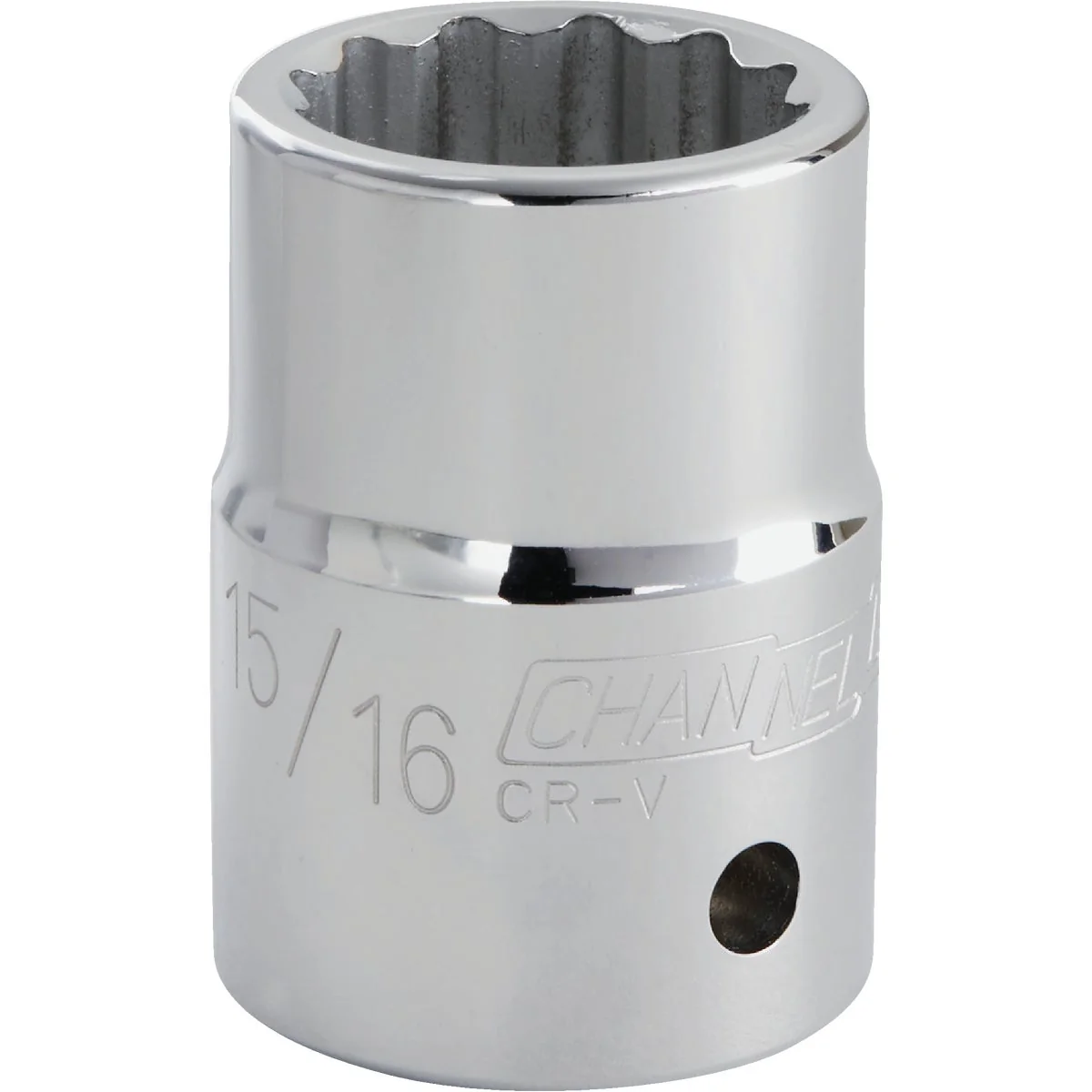 Next-Generation Channellock 3 4 In. Drive 15 16 In. 12-Point Shallow Standard Socket Fine