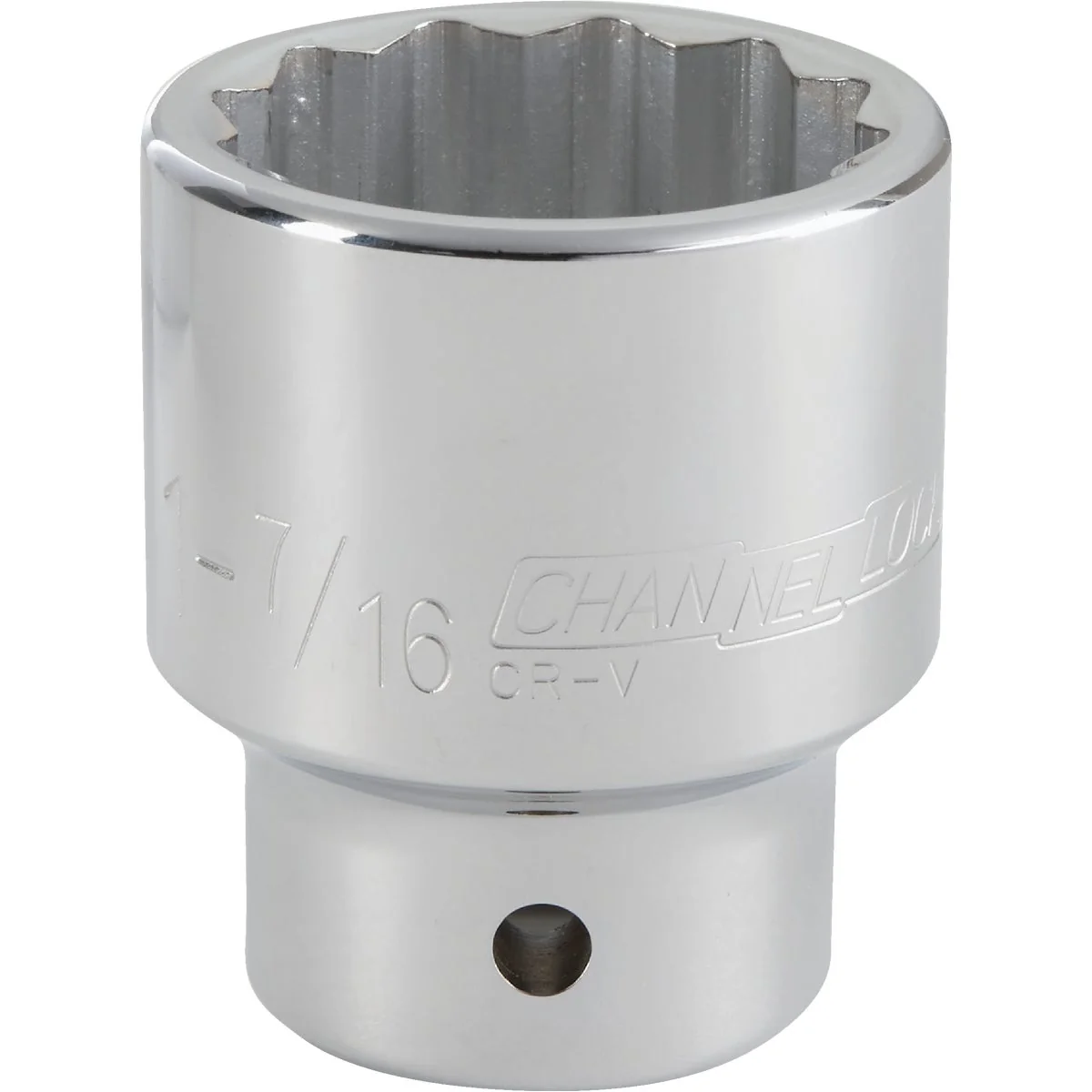 Detailed Channellock 3 4 In. Drive 1-7 16 In. 12-Point Shallow Standard Socket Crafted