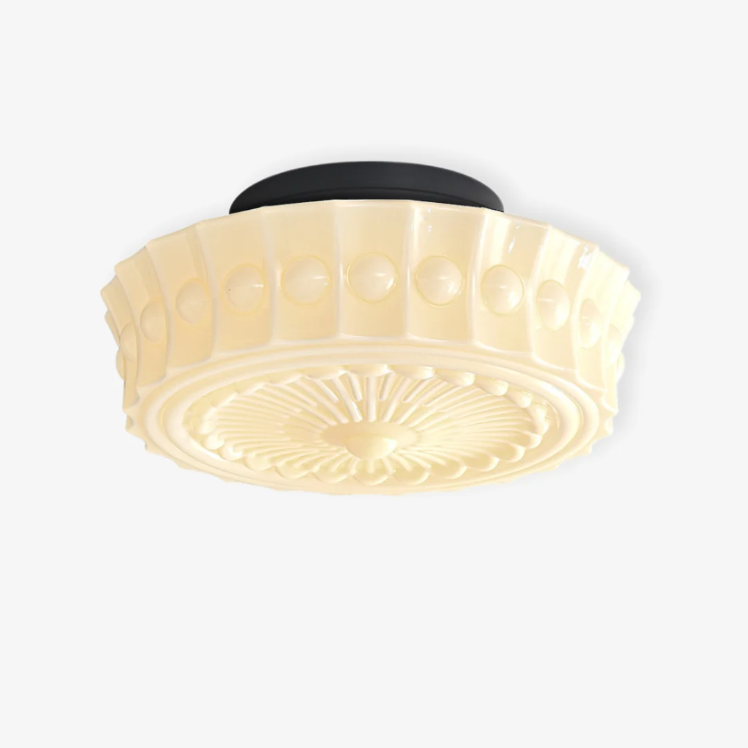 Reusable Franse vintage trommelplafondlamp Responsible