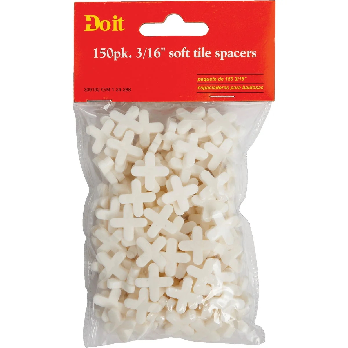 Safe Do it 3 16 In. White Soft Tile Spacers 150-Pack Verified