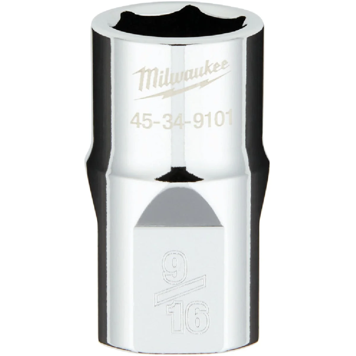 Casual Milwaukee 1 2 In. Drive 9 16 In. 6-Point Shallow Standard Socket with FOUR FLAT Sides World-Class
