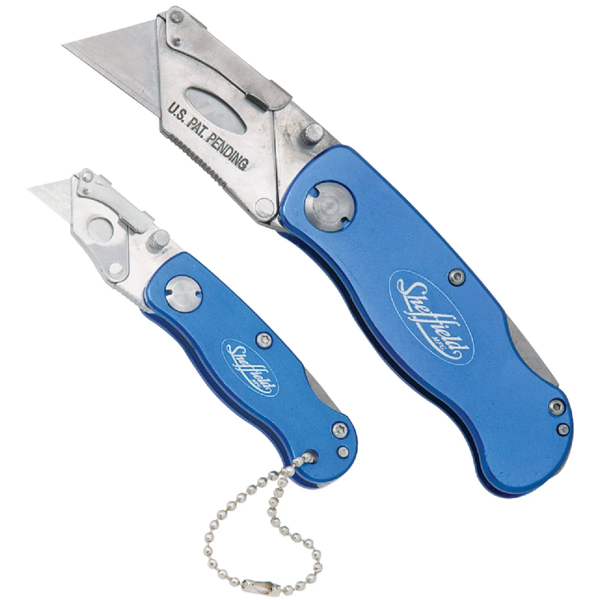 Top-Quality Sheffield Lockback Fixed Folding Utility Knife Set Original Design