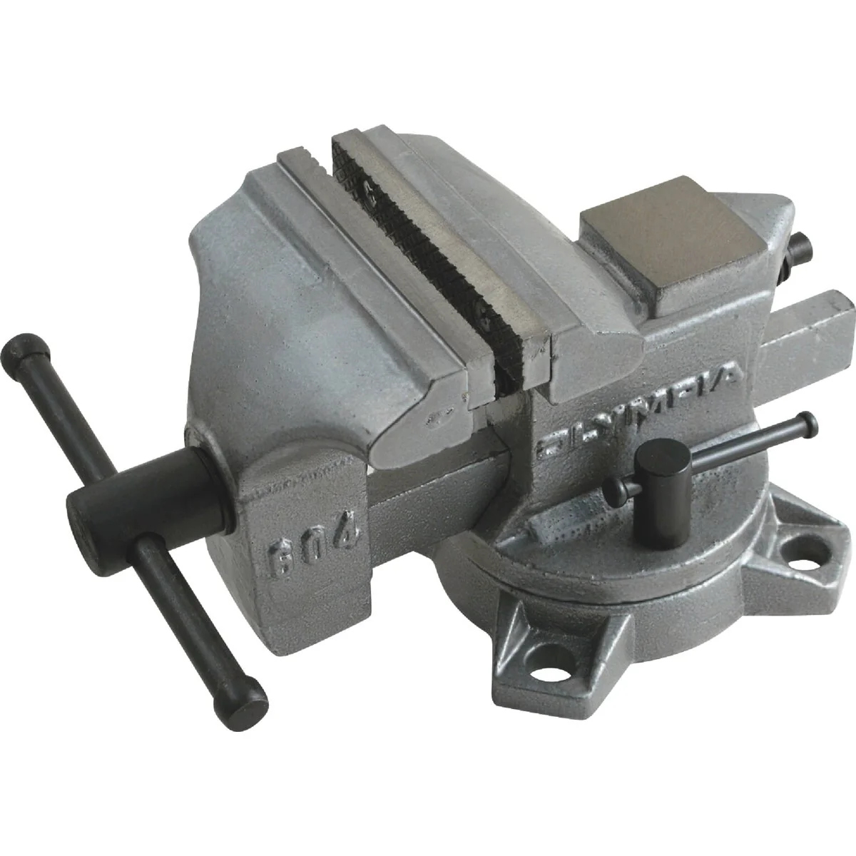 Long-Lasting Olympia Tools 4 In. Workshop Bench Vise Consistent