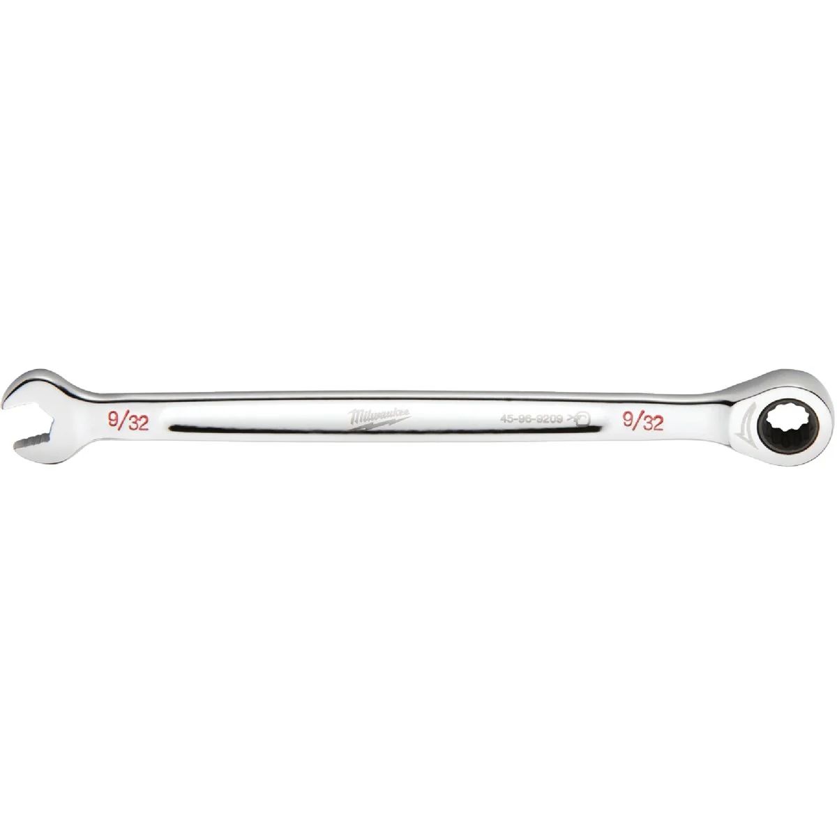 Prestigious Milwaukee Standard 9 32 In. 12-Point Ratcheting Combination Wrench Efficient
